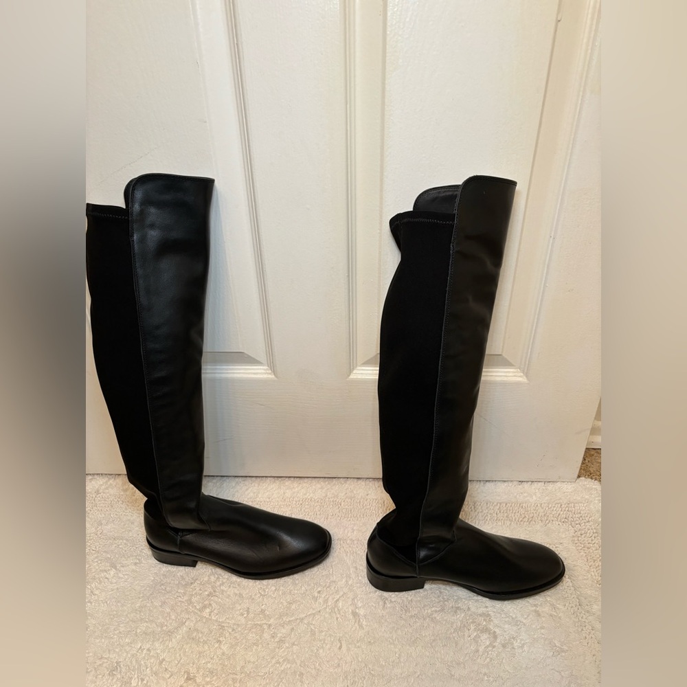 Black Leather Boots